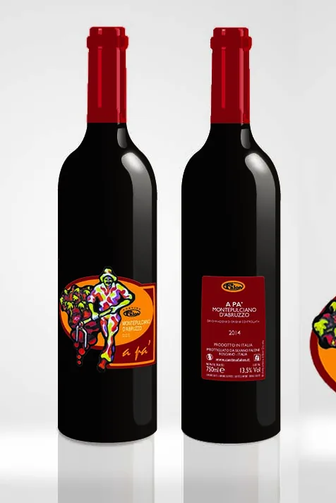 Bottiglie di A Pà, Montepulciano d'Abruzzo DOC